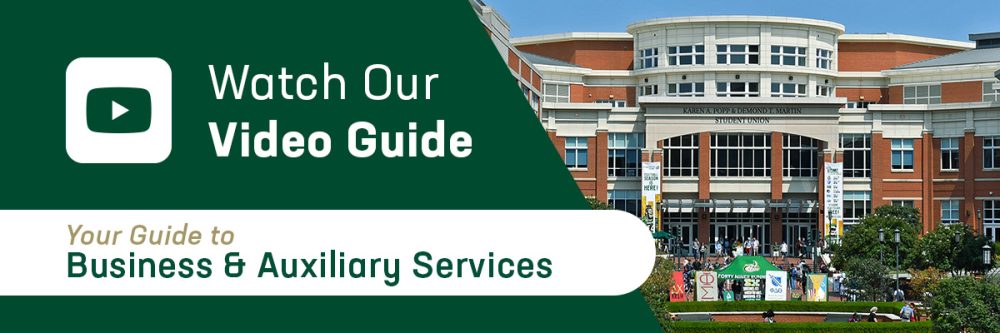 Watch our video guide: "Your guide to Business & Auxiliary Services".