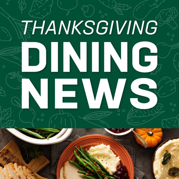 Thanksgiving Dining News graphic